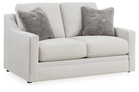 Maitelynn Chalk Loveseat - Ornate Home