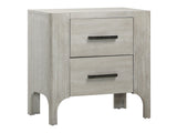 Maiya Light Gray Nightstand - Ornate Home