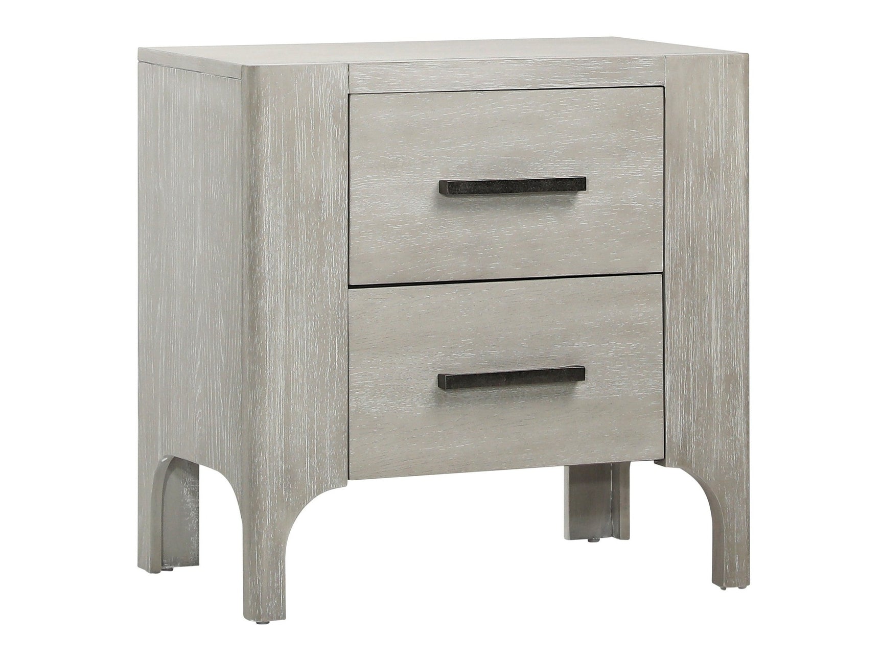 Maiya Light Gray Nightstand - Ornate Home