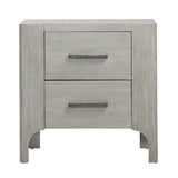 Maiya Light Gray Nightstand - Ornate Home