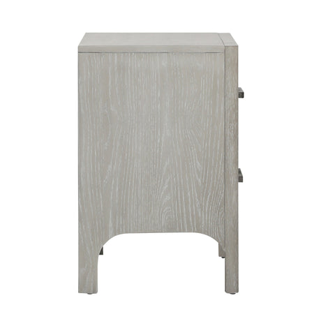 Maiya Light Gray Nightstand - Ornate Home