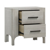 Maiya Light Gray Nightstand - Ornate Home