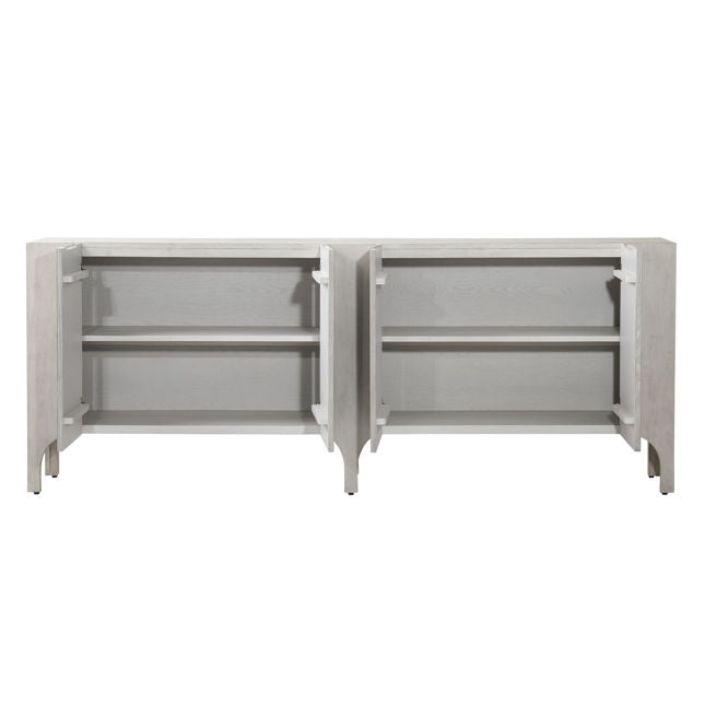 Maiya Light Gray Sideboard - Ornate Home