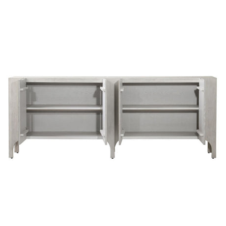 Maiya Light Gray Sideboard - Ornate Home