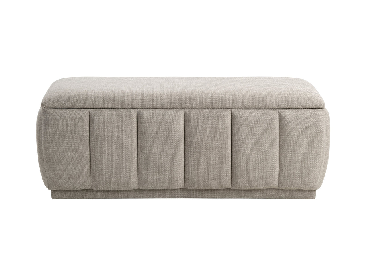 Maize Taupe Storage Bench - Ornate Home