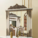 Majestic Crest Ivory/Bronzed Copper Mirror / HD-1881 - Ornate Home