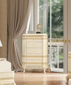 Majesty Ivory/Gold Chest - Ornate Home