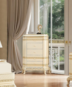 Majesty Ivory/Gold Chest - Ornate Home