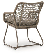 Majors Beach Beige Chairs w/CUSH/Table Set (Set of 3) - Ornate Home