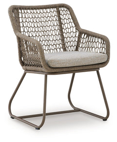 Majors Beach Beige Chairs w/CUSH/Table Set (Set of 3) - Ornate Home