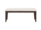 Makah Brown Dining Bench - Ornate Home