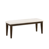 Makah Brown Dining Bench - Ornate Home