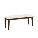 Makah Brown Dining Bench - Ornate Home