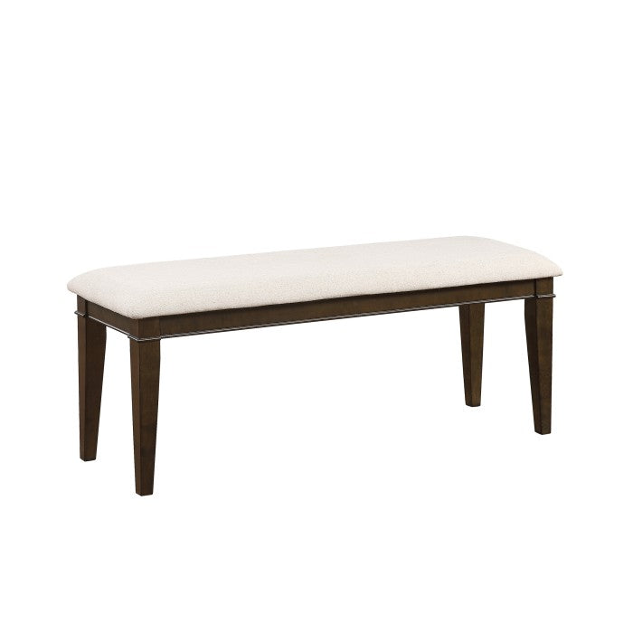 Makah Brown Dining Bench - Ornate Home