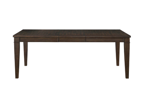 Makah Brown Extendable Dining Table - Ornate Home