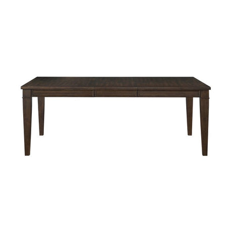 Makah Brown Extendable Dining Table - Ornate Home