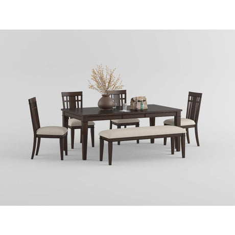 Makah Brown Extendable Dining Table - Ornate Home