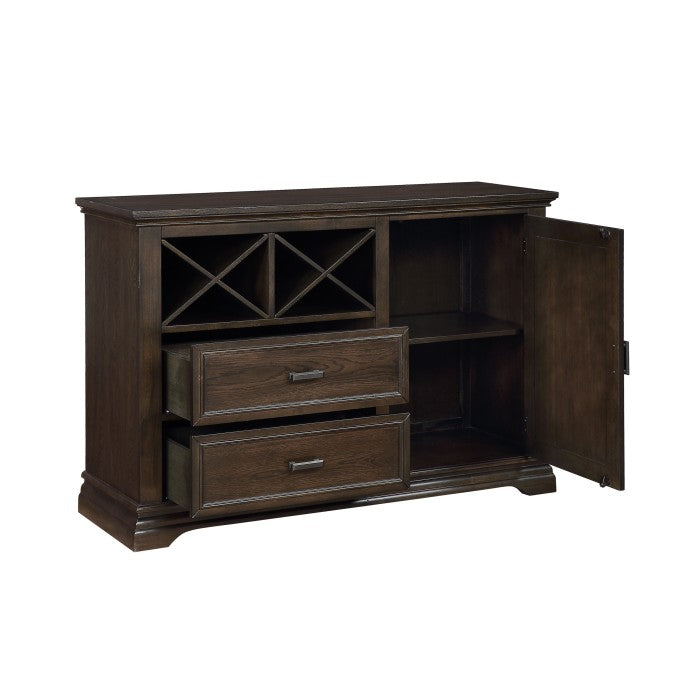 Makah Brown Server - Ornate Home