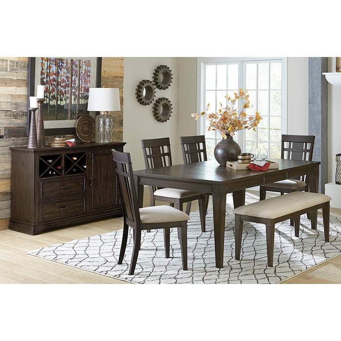 Makah Brown Side Chair (Set of 2) - Ornate Home