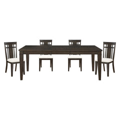 Makah Gray 5pc Dining Set - Ornate Home