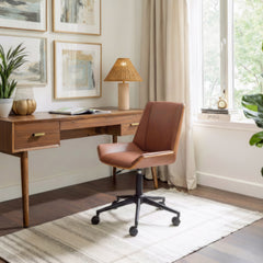 Maker Brown Office Chair - Ornate Home