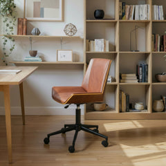 Maker Brown Office Chair - Ornate Home
