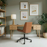Maker Brown Office Chair - Ornate Home