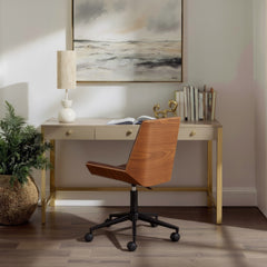 Maker Brown Office Chair - Ornate Home