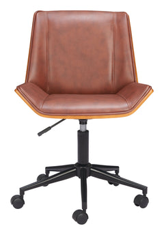 Maker Brown Office Chair - Ornate Home