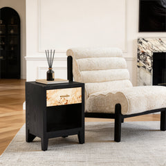 Maki Beige Accent Chair - Ornate Home