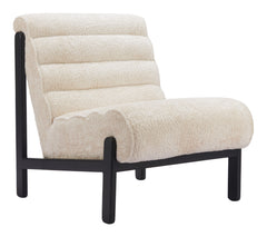Maki Beige Accent Chair - Ornate Home