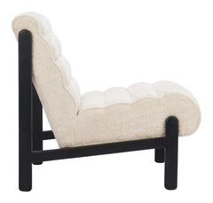Maki Beige Accent Chair - Ornate Home
