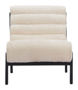 Maki Beige Accent Chair - Ornate Home