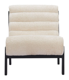 Maki Beige Accent Chair - Ornate Home