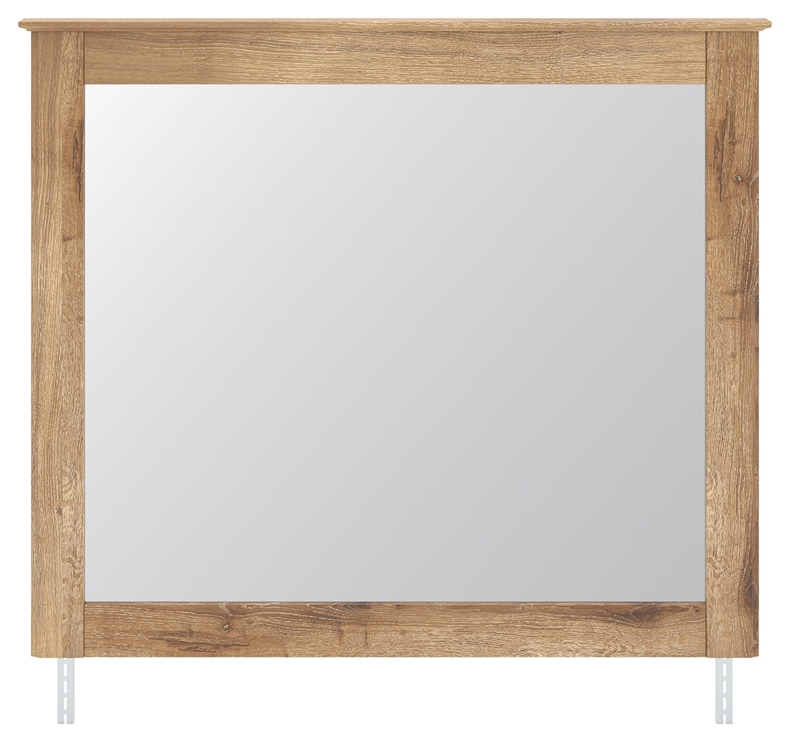 Makidern Tan Bedroom Mirror - Ornate Home