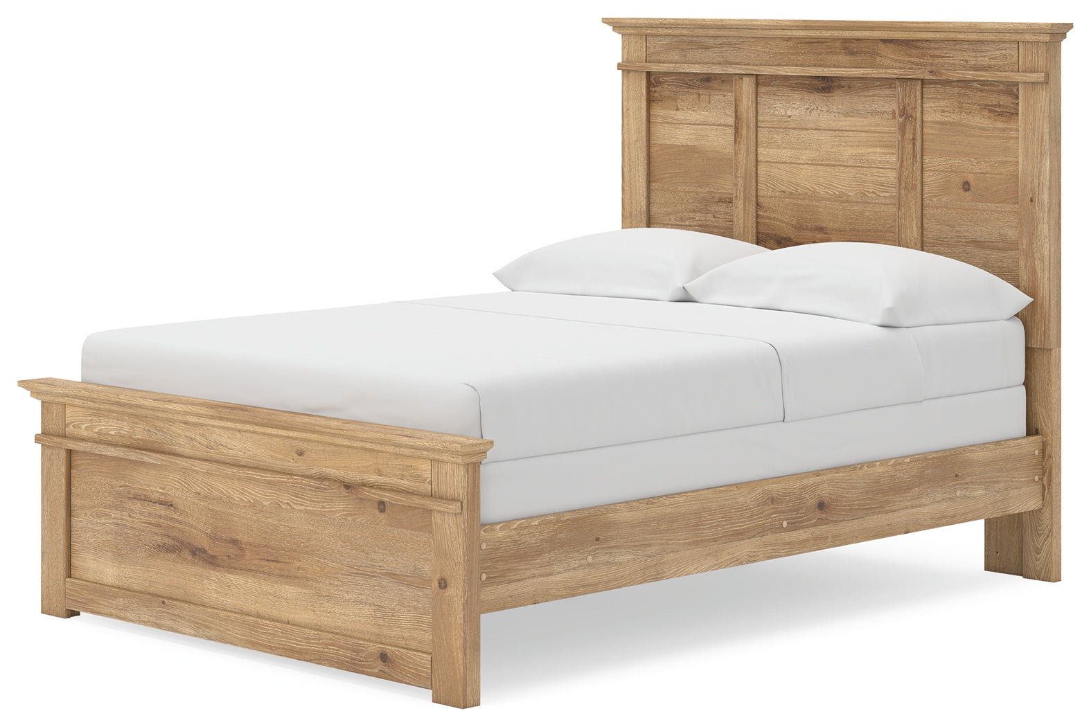 Makidern Tan Full Panel Bed, Dresser and Mirror (Online Special Price) - Ornate Home
