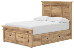 Makidern Tan Full Panel Storage Bed - Ornate Home