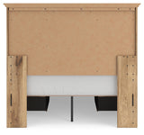 Makidern Tan Full Panel Storage Bed - Ornate Home