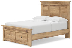 Makidern Tan Full Panel Storage Bed - Ornate Home