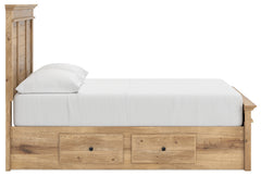 Makidern Tan Full Panel Storage Bed - Ornate Home