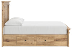 Makidern Tan Full Panel Storage Bed - Ornate Home