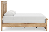 Makidern Tan Queen Panel Bed, Dresser and Mirror (Online Special Price) - Ornate Home