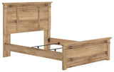 Makidern Tan Queen Panel Bed (Online Special Price) - Ornate Home