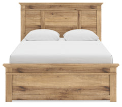 Makidern Tan Queen Panel Bed - Ornate Home