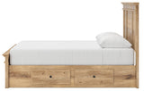 Makidern Tan Queen Panel Storage Bed (Online Special Price) - Ornate Home