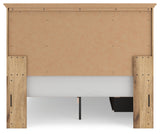 Makidern Tan Queen Panel Storage Bed (Online Special Price) - Ornate Home