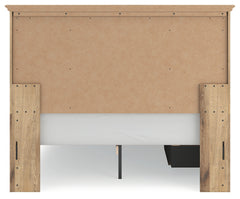 Makidern Tan Queen Panel Storage Bed - Ornate Home