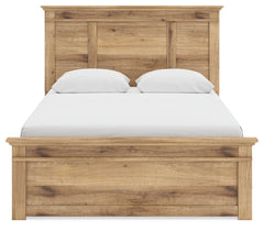 Makidern Tan Queen Panel Storage Bed - Ornate Home