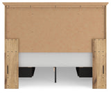 Makidern Tan Queen Panel Storage Bed - Ornate Home