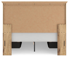 Makidern Tan Queen Panel Storage Bed - Ornate Home